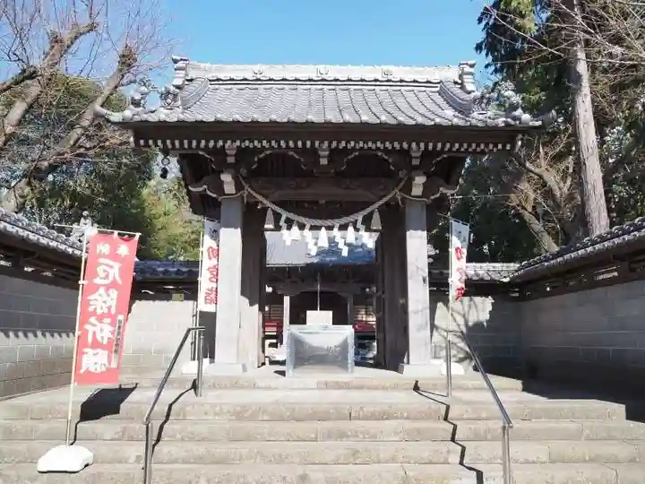 日吉浅間神社の山門・神門