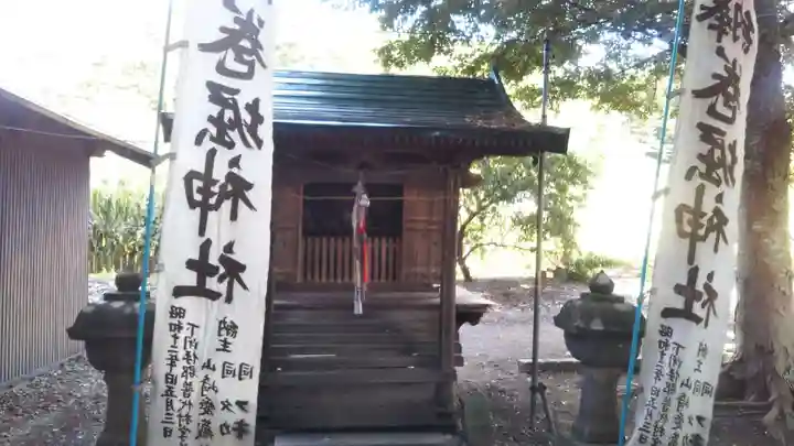 巻堀神社の本殿・本堂