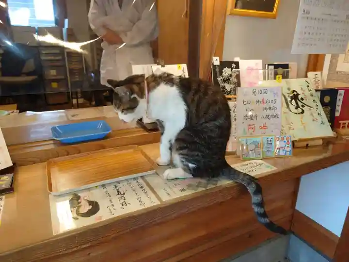 八枝神社の動物