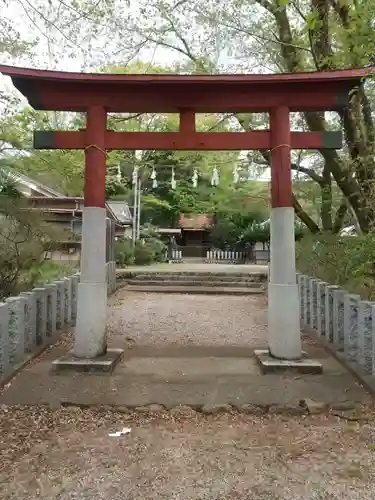 越生神社の鳥居