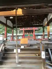 氷室神社の本殿