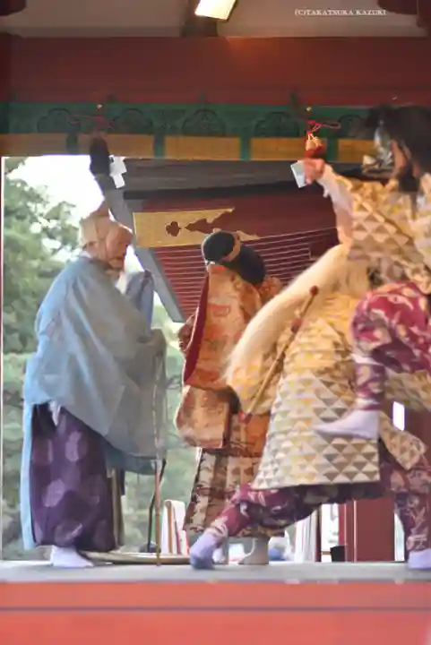 鶴岡八幡宮の神楽