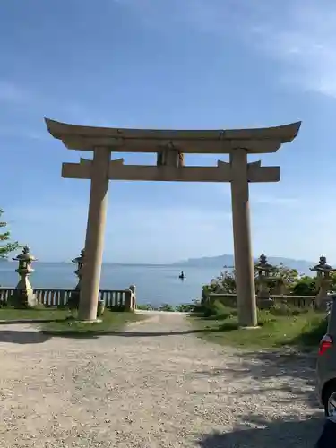 伊和都比売神社の鳥居