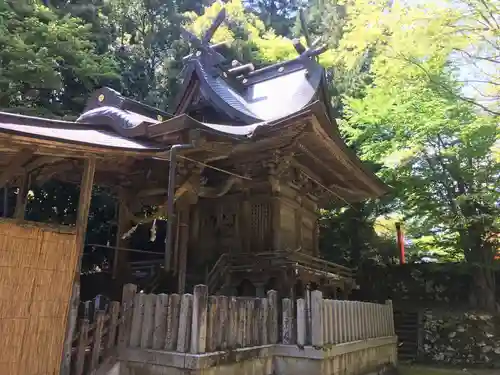 諸杉神社の本殿・本堂