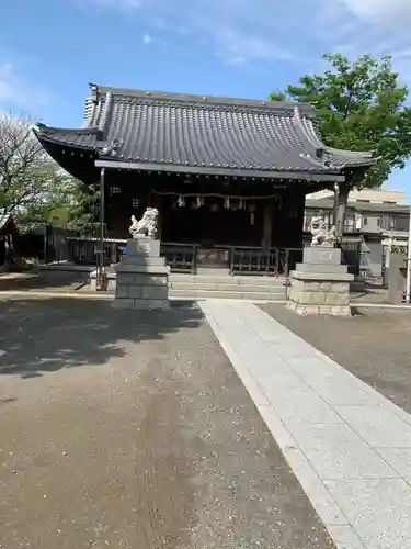 新城神社の本殿・本堂