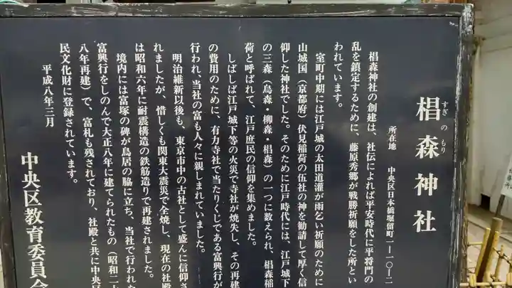 椙森神社の歴史