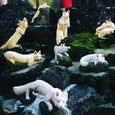 京濱伏見稲荷神社の狛犬