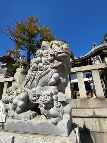 尾久八幡神社の狛犬