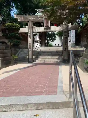 櫛田神社の鳥居