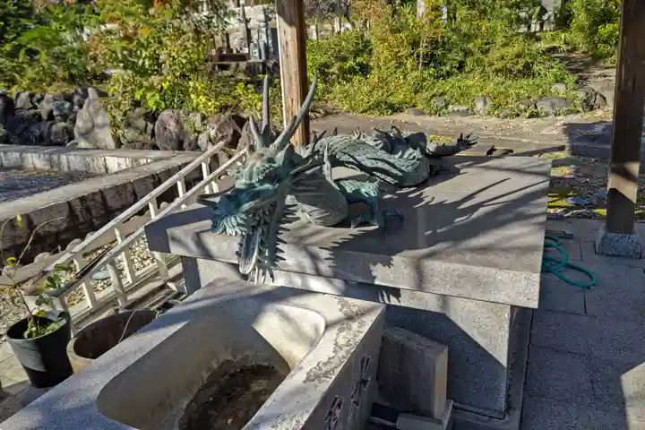 安楽寺の手水舎