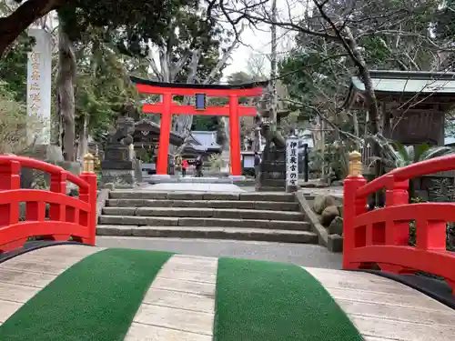 伊古奈比咩命神社の鳥居