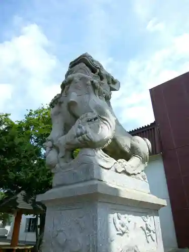 白老八幡神社の狛犬