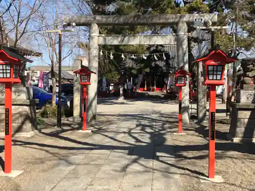 鴻神社の鳥居