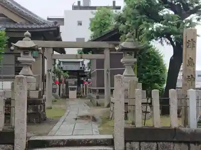 津島神社の鳥居