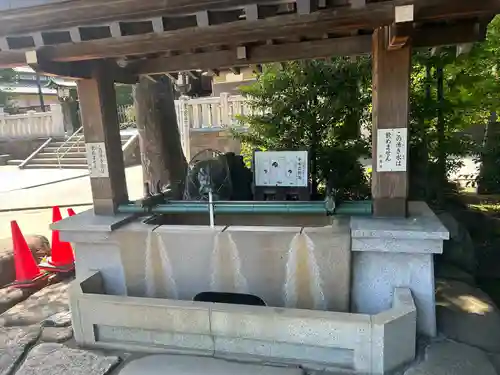桐ヶ谷氷川神社の手水舎