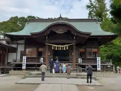 葛飾八幡宮の本殿・本堂