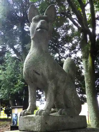 稲荷神社の狛犬