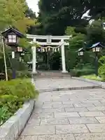星川杉山神社の鳥居