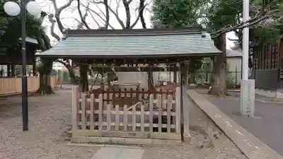 旗岡八幡神社の手水舎