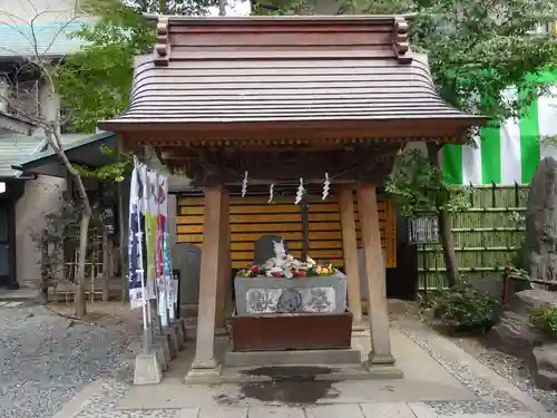 田無神社の手水舎