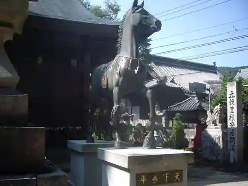 一宮神社の狛犬