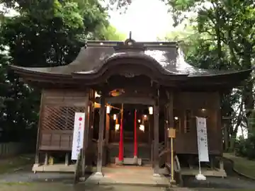 青海神社の本殿・本堂