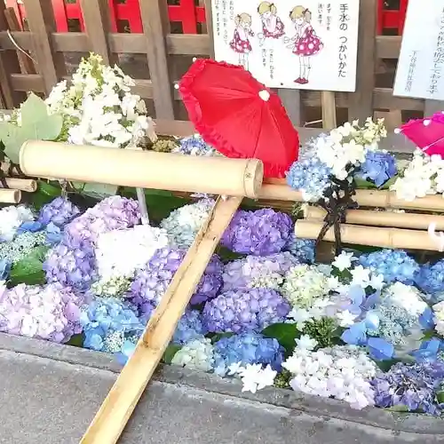 下谷神社の手水舎