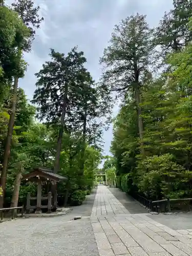 白旗神社の景色