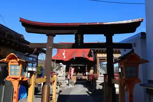 大鏑神社の鳥居