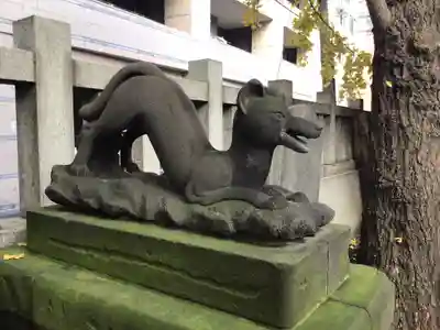 小野照崎神社の狛犬