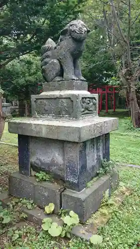 幾春別神社の狛犬