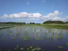 御船神社の景色