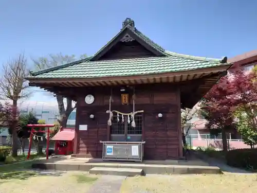 市ヶ尾杉山神社の本殿・本堂