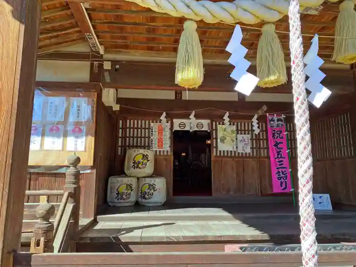 美和神社の本殿・本堂