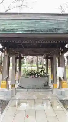 彌彦神社　(伊夜日子神社)の手水舎