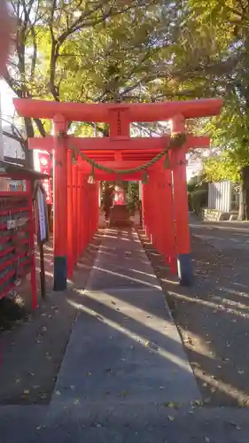 村國真墨田神社の鳥居
