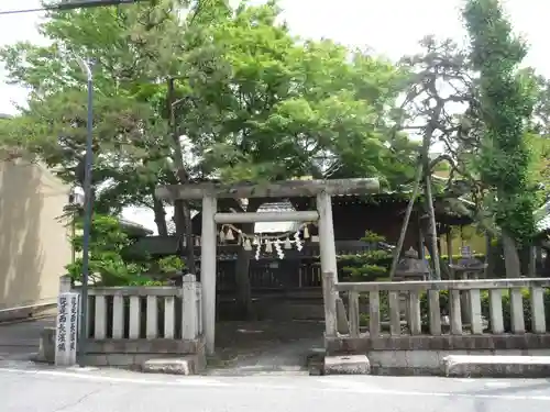 神明神社の鳥居