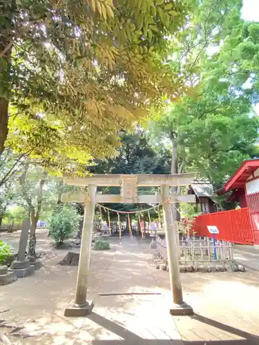 村富神社の鳥居