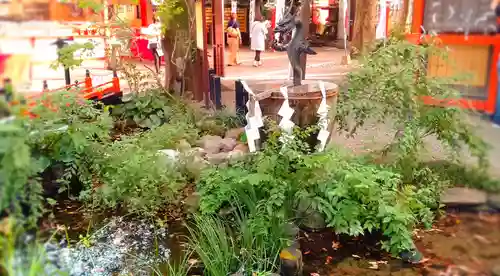 田無神社の庭園