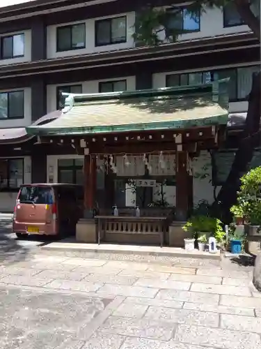 鐵砲洲稲荷神社の手水舎