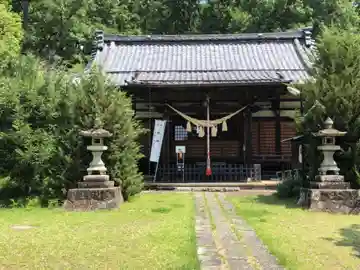 甲斐総社八幡神社の本殿・本堂