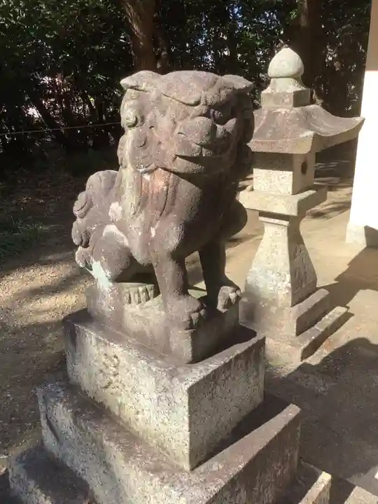 和爾良神社(猪子石原)の狛犬