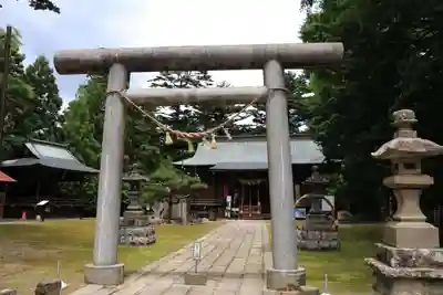三春大神宮の鳥居