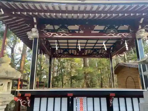 新屋山神社の神楽