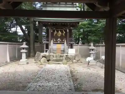 長草八幡社の本殿・本堂