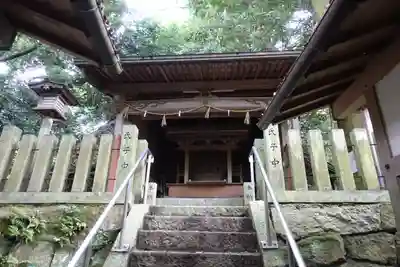 龍間神社の本殿・本堂