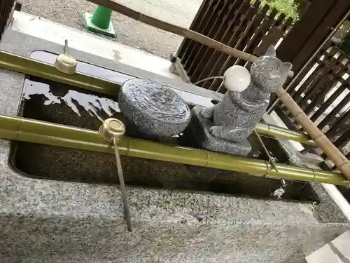 荻窪白山神社の手水舎