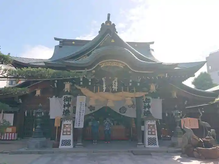 櫛田神社の本殿・本堂