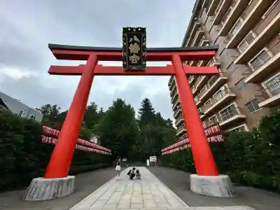 大崎八幡宮の鳥居