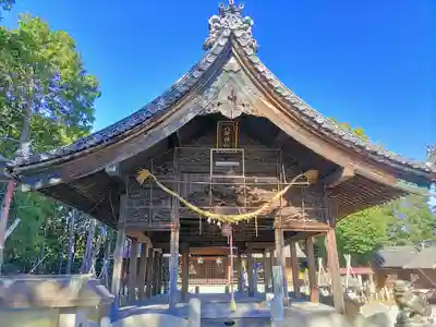 八所神社(八所社)の本殿・本堂